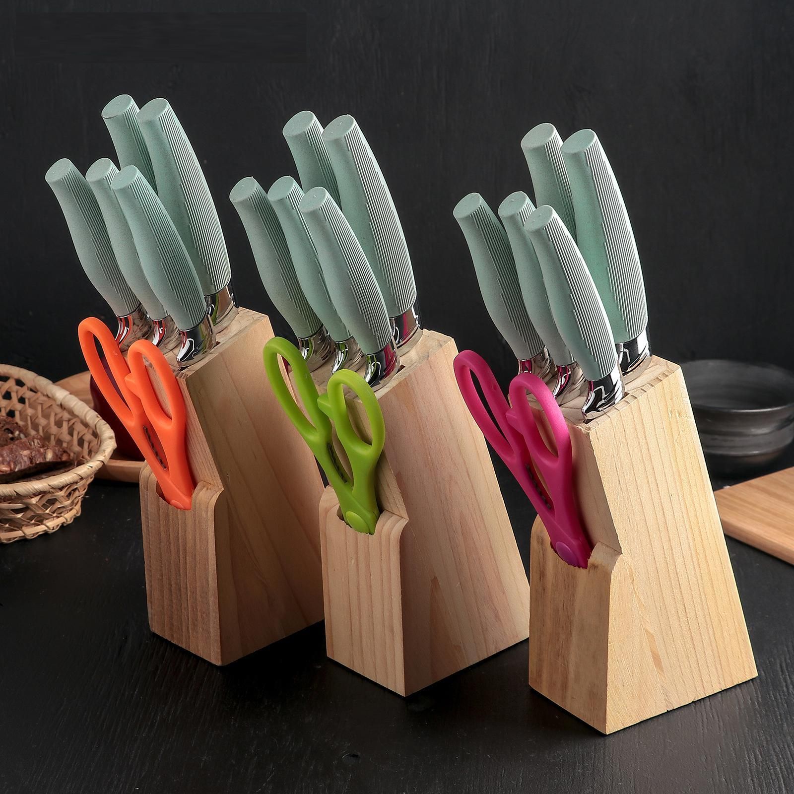 набор ножей tramontina ultracorte, 6 предметов (23899/060). упак с ножницами ast-004-нн-001. набор кухонных ножей из 6 предметов. набор ножей webber ве-2242. набор ножей 5 предметов.