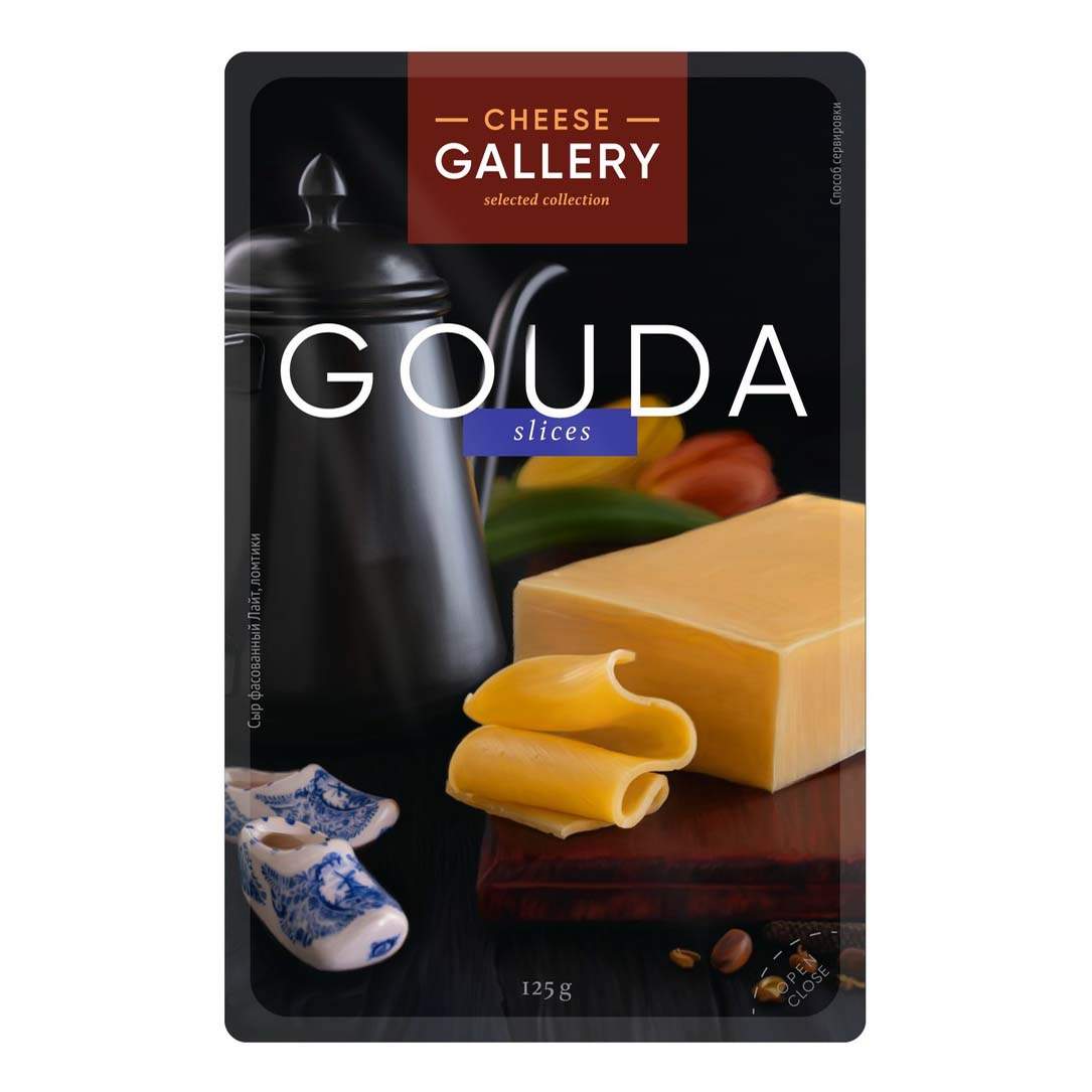 Сыр полутвердый Cheese Gallery Гауда 49% 125 г