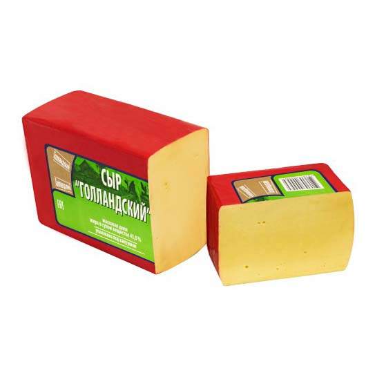Сыр твердый Сырная Волость Голландский 45%