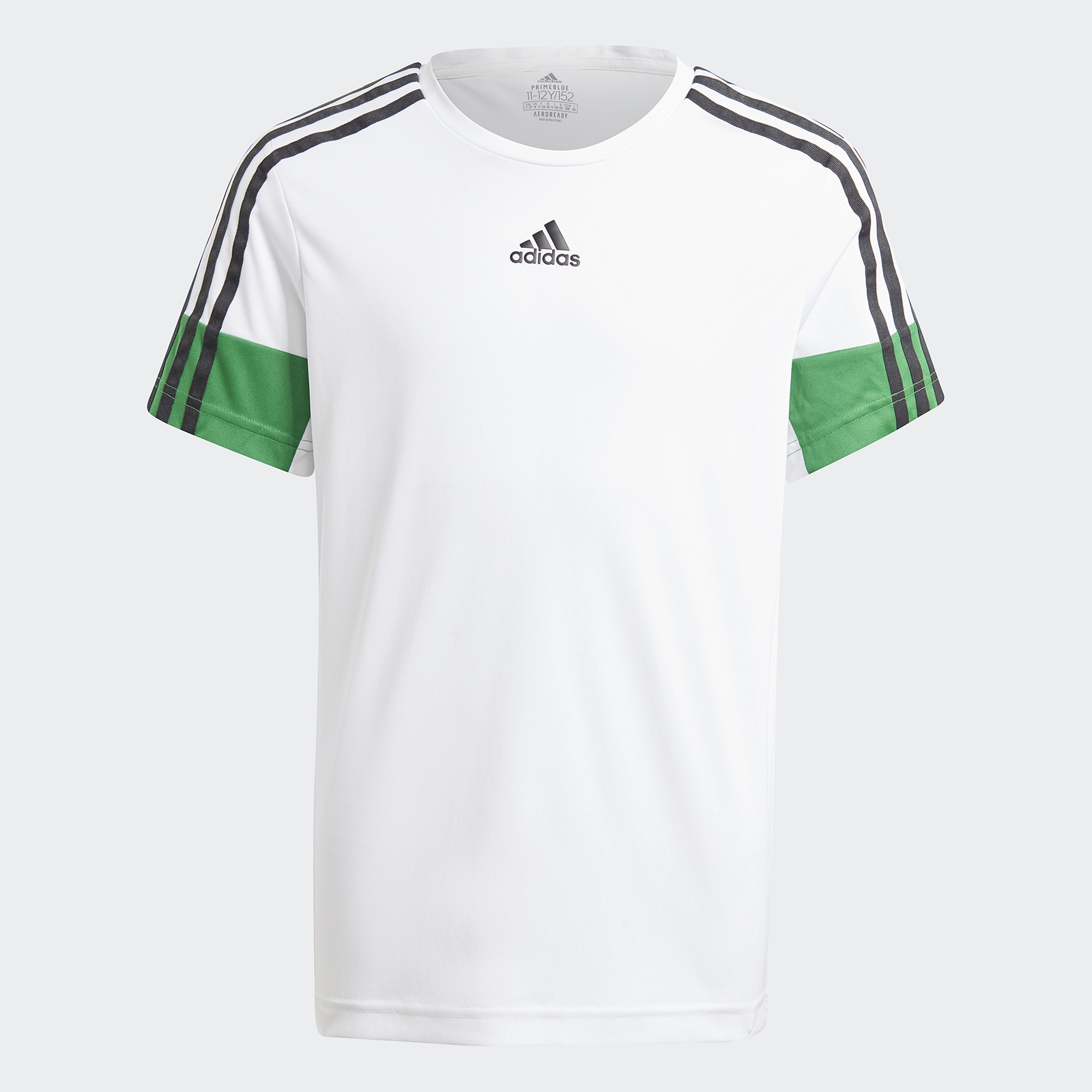 Купить футболка Adidas B A.R. 3S Tee GM8450 белый р.176, цены в Москве на  sbermegamarket.ru | Артикул: 600003606960