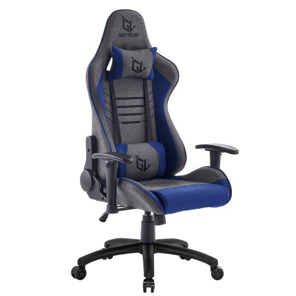 Игровое компьютерное кресло GameLab Warlock GL-730 синий - купить в www.cenam.net, цена на Мегамаркет