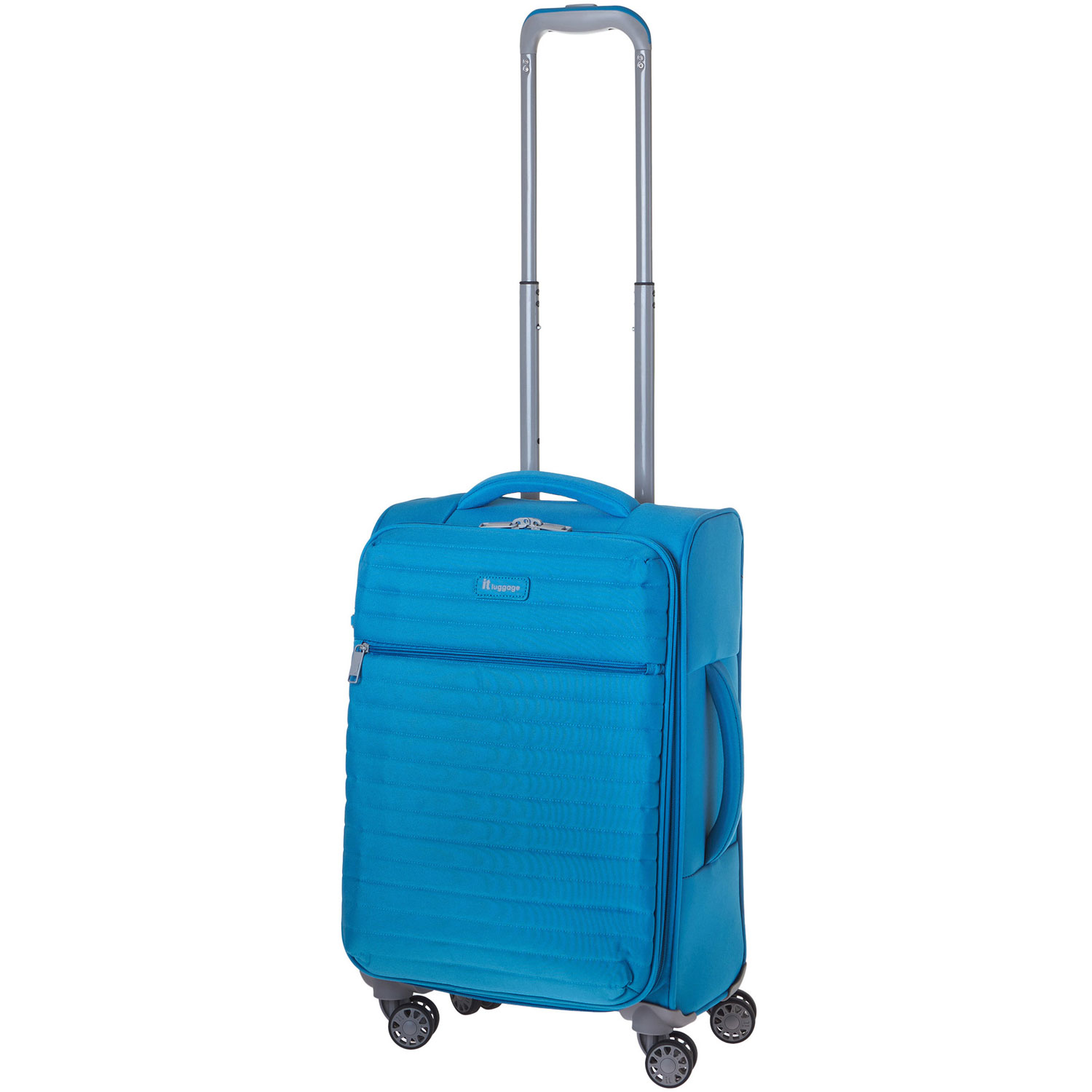 Чемодан унисекс it luggage 122148 голубой, р. S