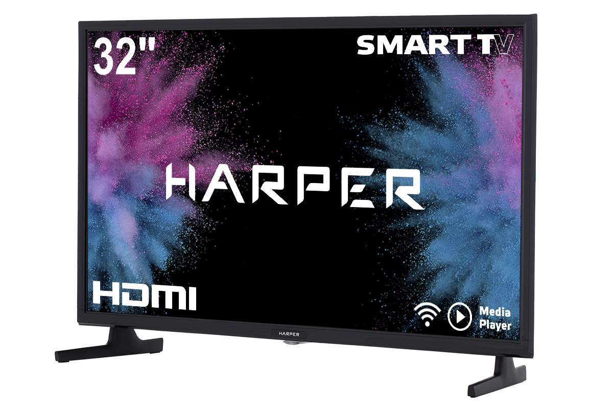 LED Телевизор HD Ready Harper 32R820TS NEW