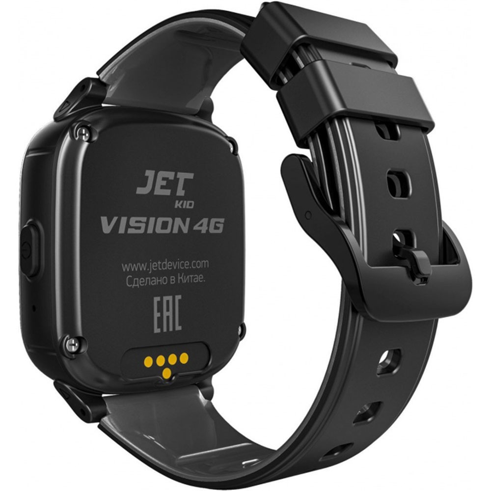 Детские смарт-часы JET KID Vision 4G Black/Grey, купить в Москве, цены в  интернет-магазинах на Мегамаркет