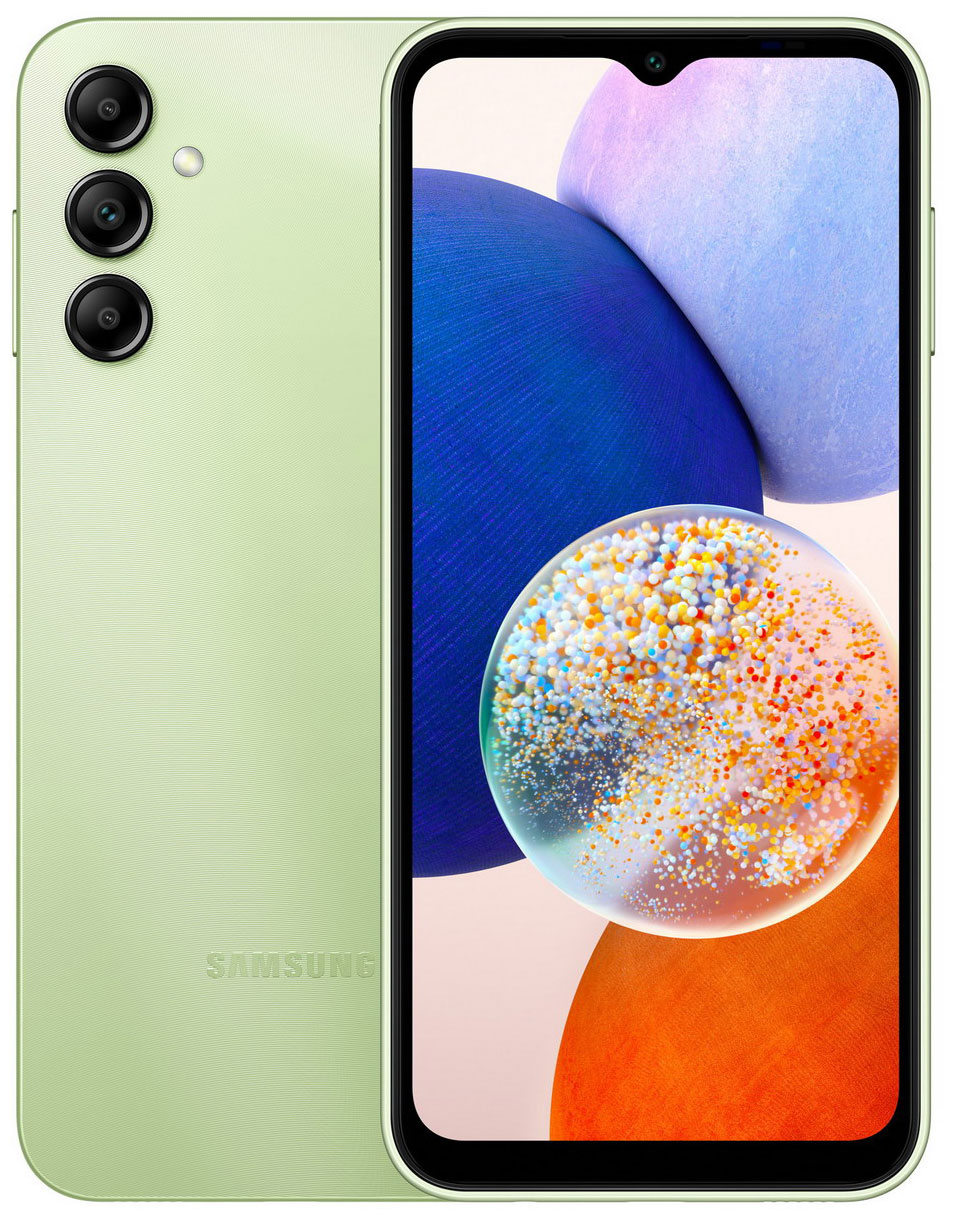 Смартфон Samsung Galaxy A14 6/128GB Light Green (SM-A145FLGWSKZ), купить в Москве, цены в интернет-магазинах на Мегамаркет