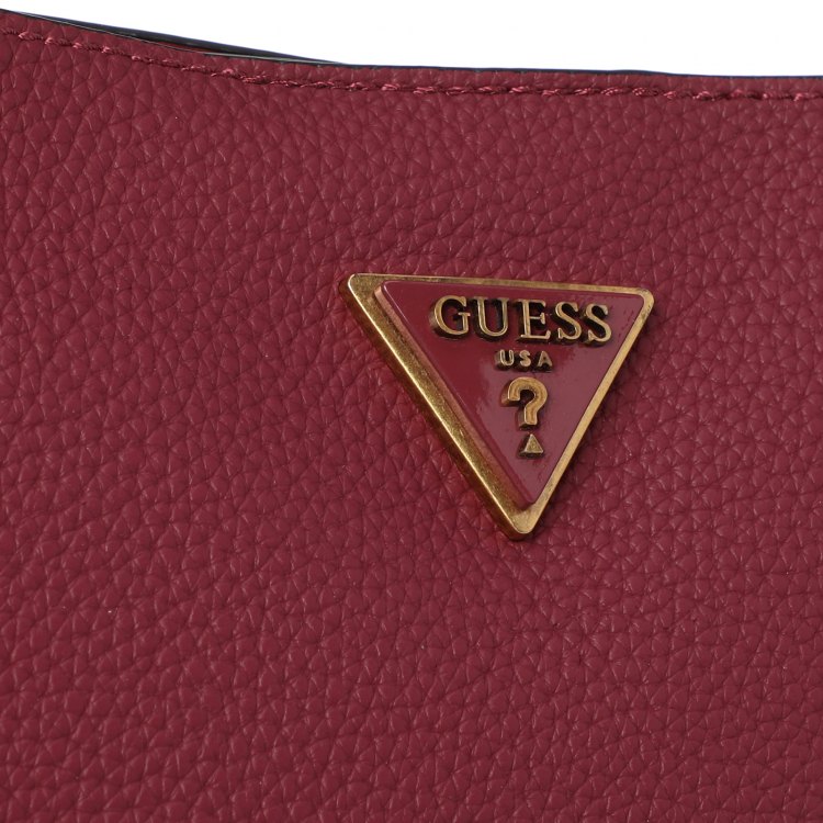 Сумка шоппер женская Guess HWVB8385050 бордовая