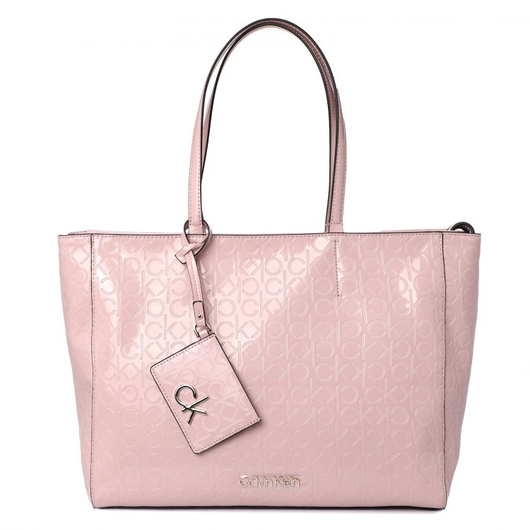 Сумка шоппер женская Calvin Klein K60K606760 светло-розовая