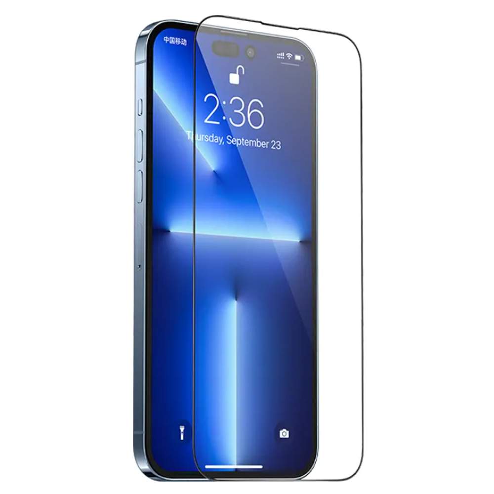 Защитное стекло Recci HD Glass RSP-A17HD для Apple iPhone 14 Pro -  Прозрачное, купить в Москве, цены в интернет-магазинах на Мегамаркет