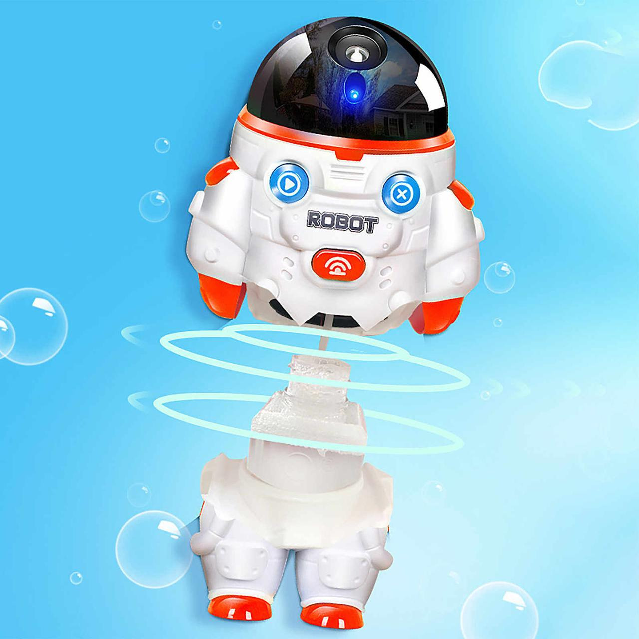 Купить робот пускающий мыльные пузыри Zhorya Bubble Robot, цены на  Мегамаркет