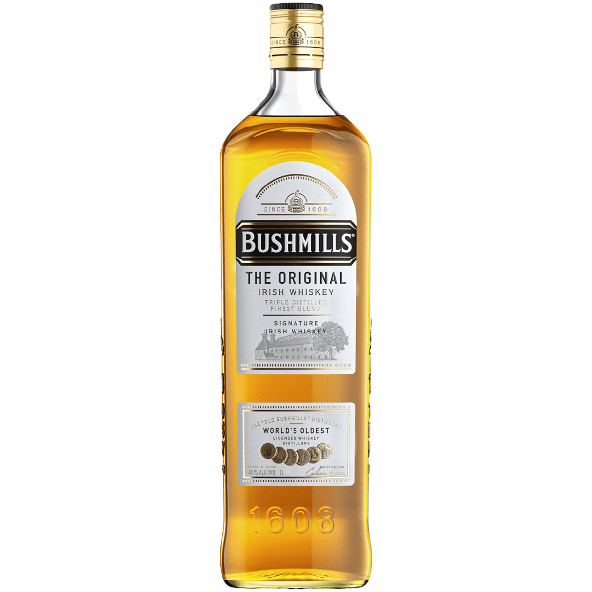 Виски Bushmills Original 1 л - купить в Москве, цены на Мегамаркет | 100028139537