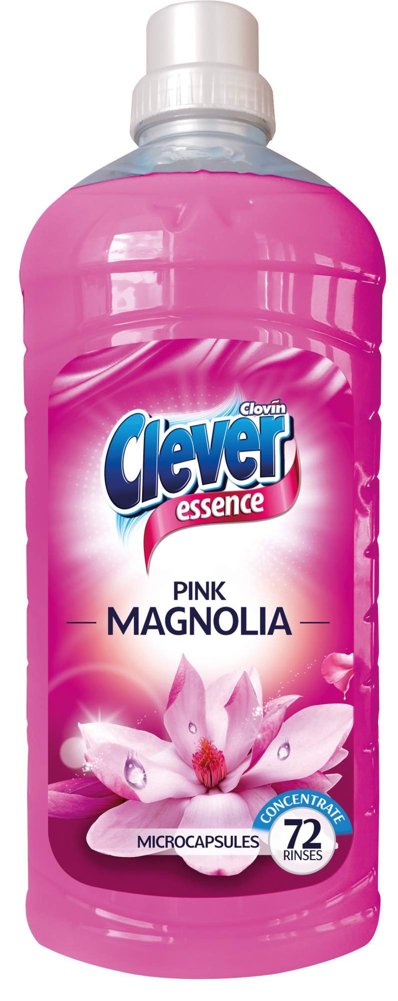 Концентрат для полоскания белья Clever Essenсe Pink Magnolia (Розовая магнолия) 1,8 л - купить в Москве, цены на Мегамаркет | 600004177836