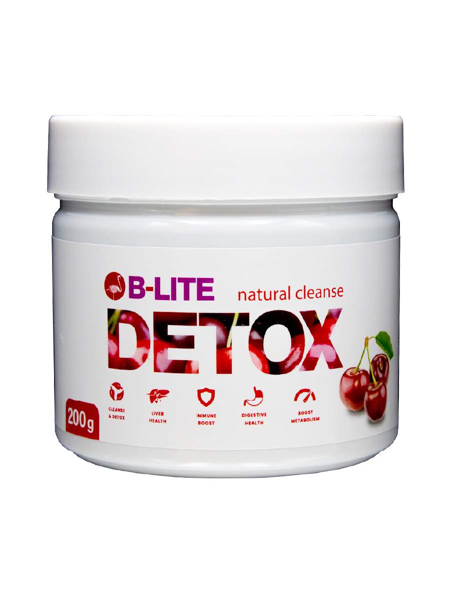 Детокс напиток для стройности B-Lite Detox порошок 200 г вишня – купить ...