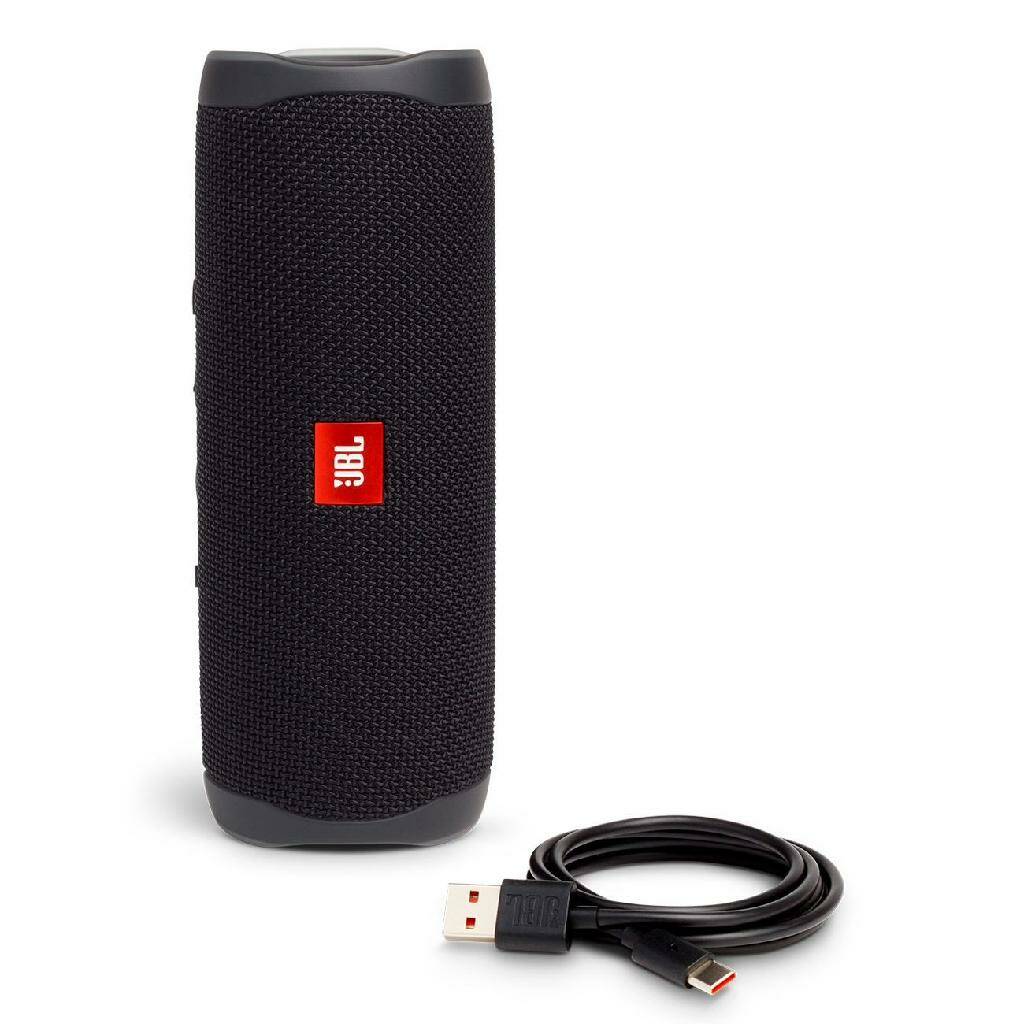 Портативная акустическая система JBL Flip 5 черная (JBLFLIP5BLK_RU), купить  в Москве, цены в интернет-магазинах на Мегамаркет