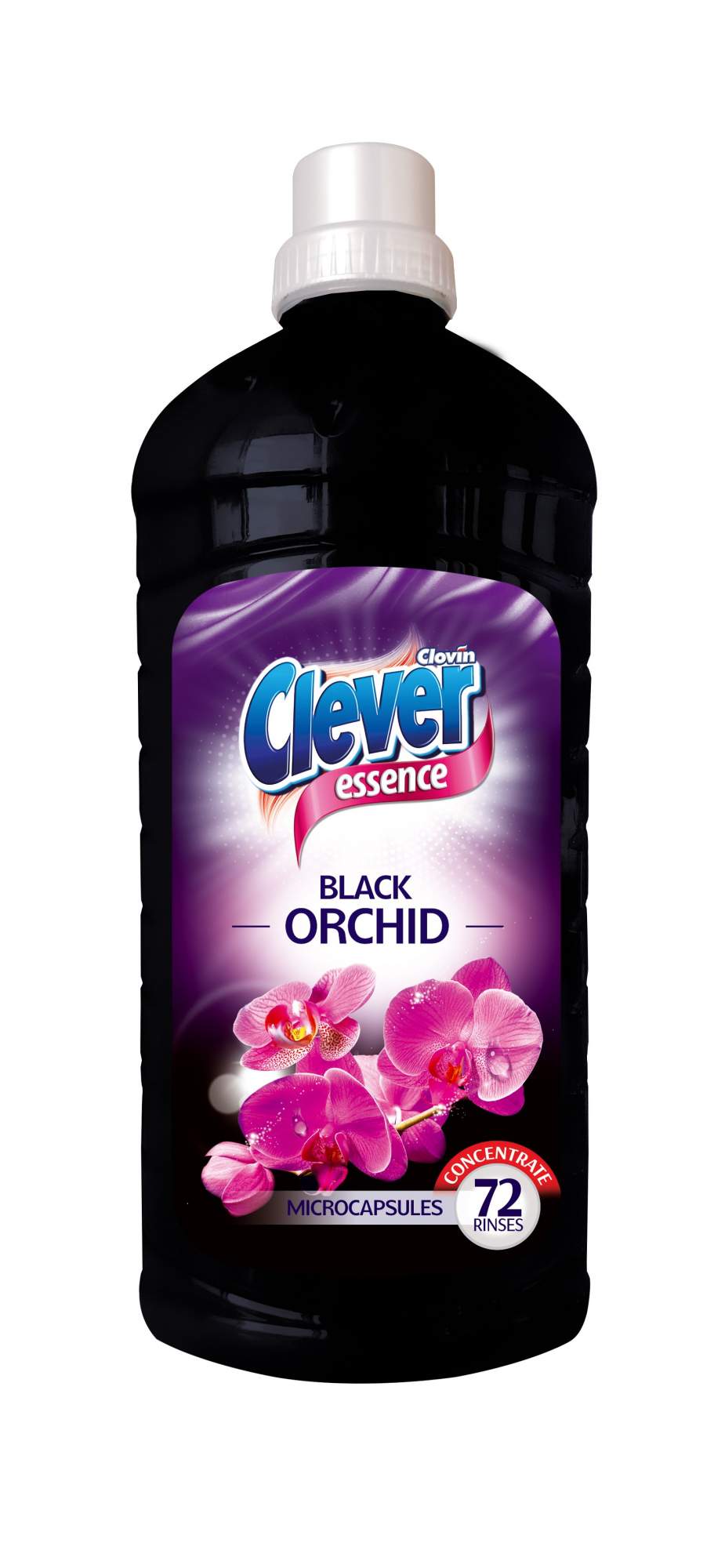 Концентрат для полоскания белья Clever Essenсe Black Orchid (Чёрная орхидея) 1,8 л - купить в Москве, цены на Мегамаркет | 600004177964
