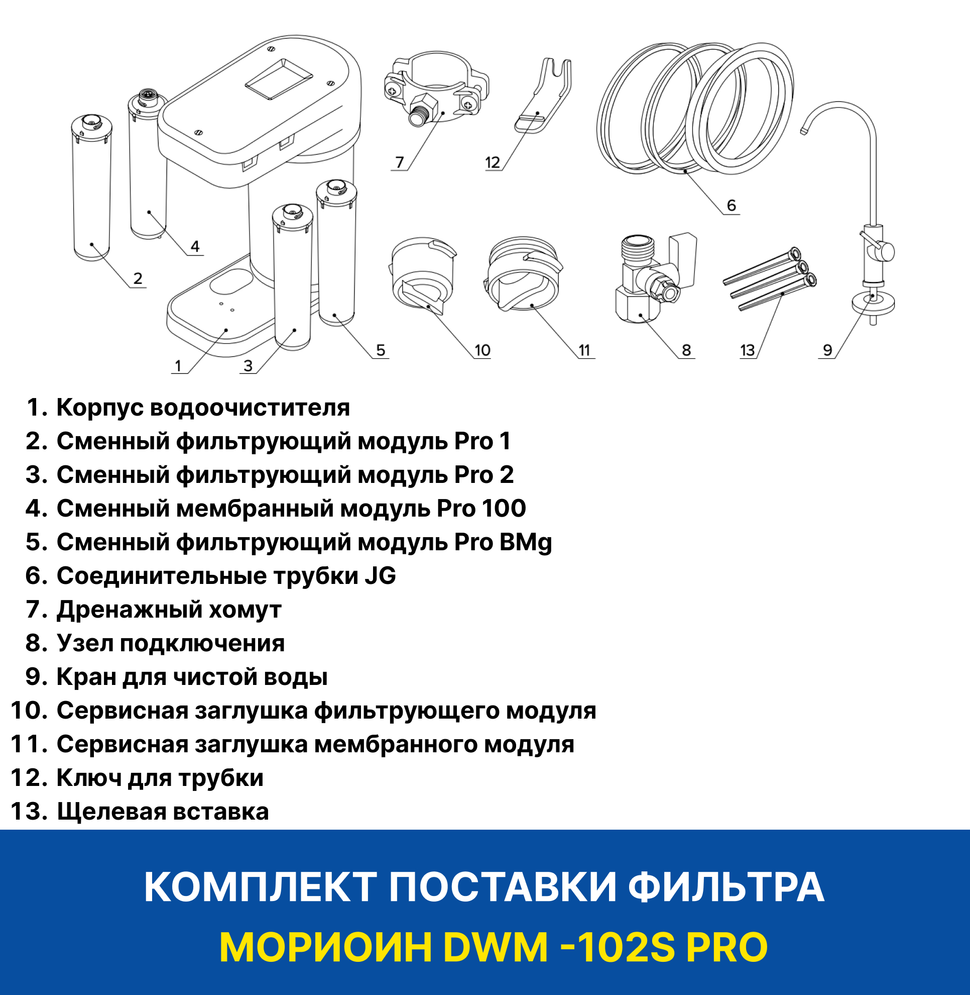 Купить Фильтр Аквафор Морион 102s