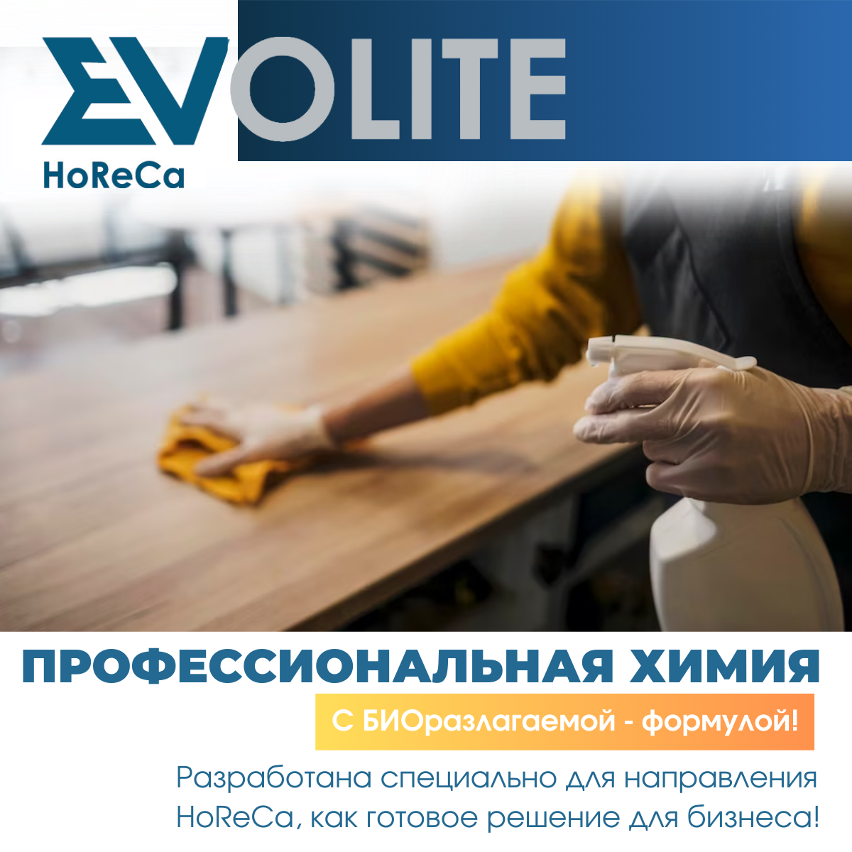 Средство для мытья пола, средство для уборки, для моющего пылесоса, EVOLITE  HoReCa, 5 л купить в интернет-магазине, цены на Мегамаркет