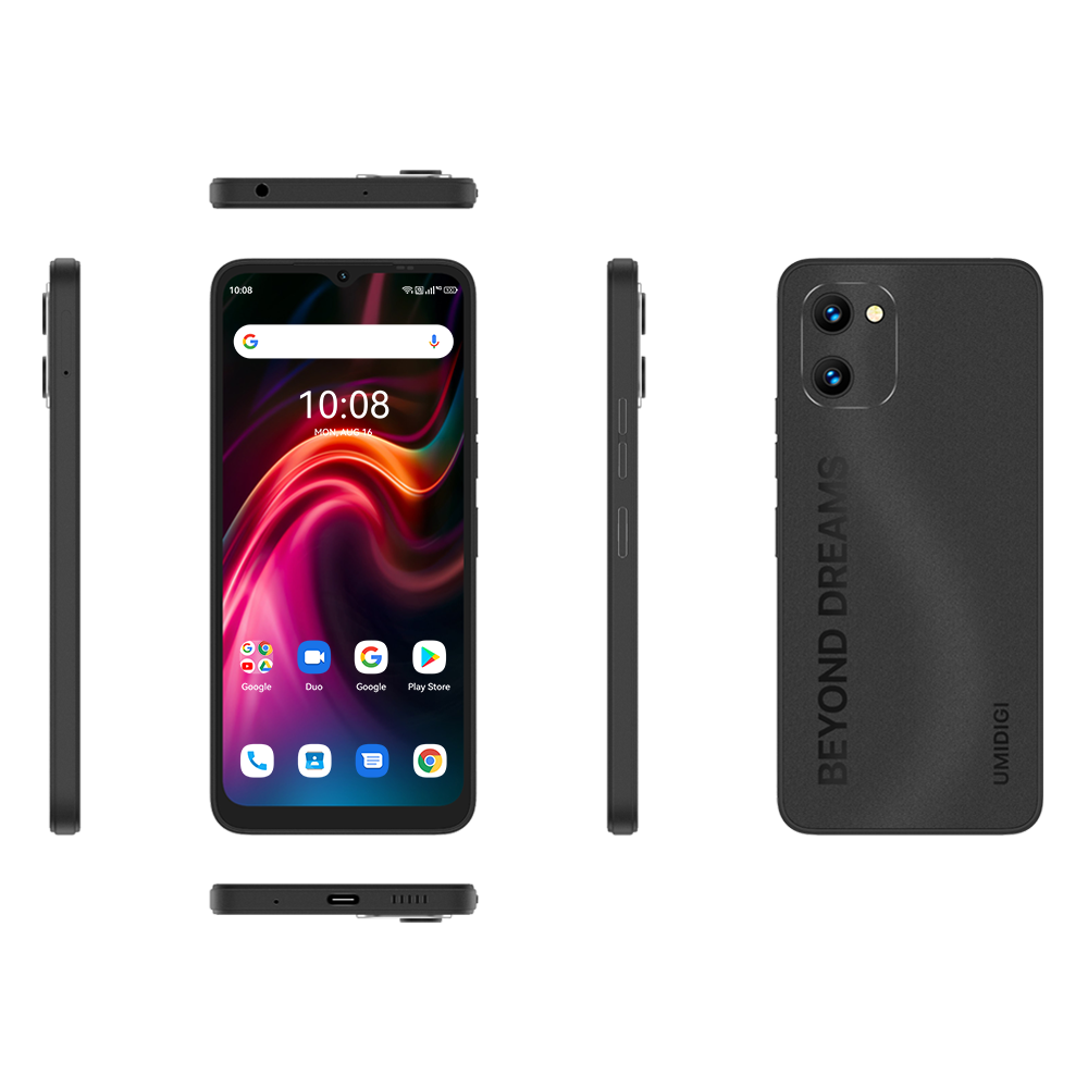 Смартфон Umidigi G1 MAX 6/128GB Black (C.G1MA-U-J-192-B-Z01), купить в  Москве, цены в интернет-магазинах на Мегамаркет