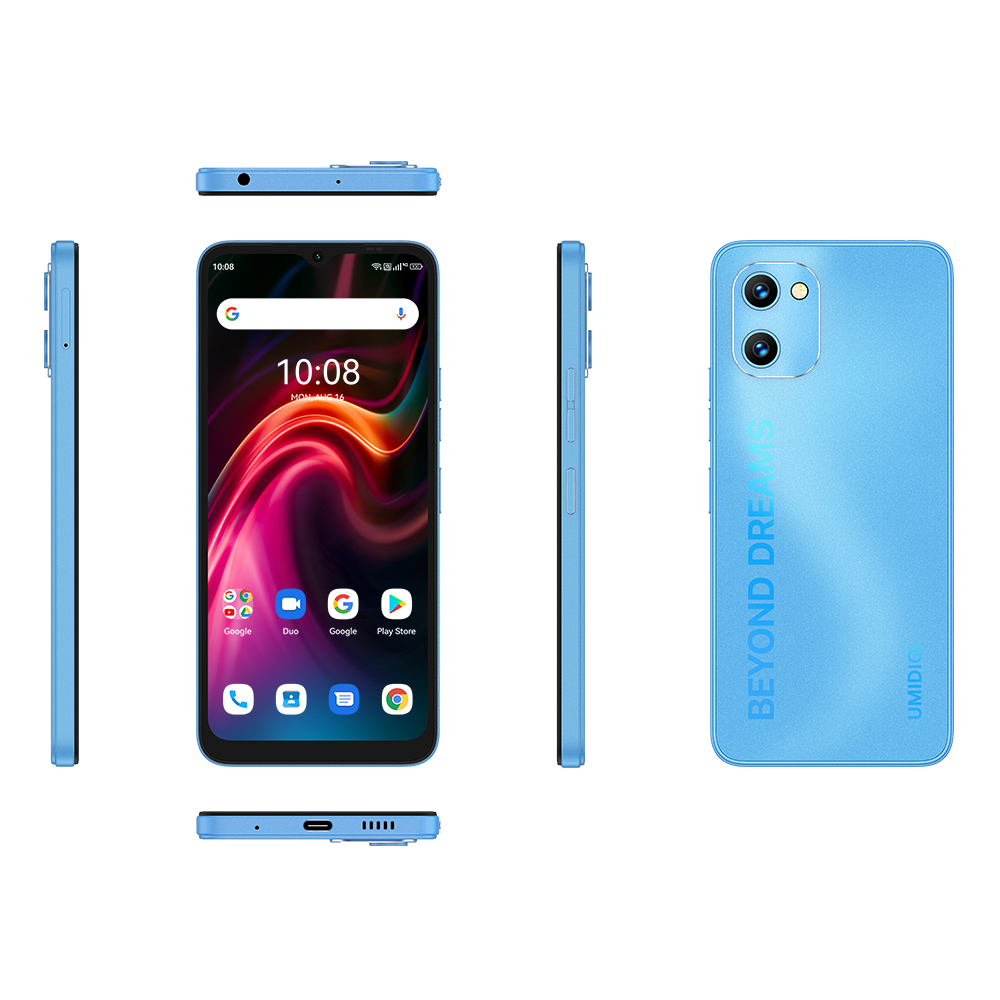 Смартфон Umidigi G1 MAX 6/128GB Blue (C.G1MA-U-J-192-L-Z03), купить в  Москве, цены в интернет-магазинах на Мегамаркет