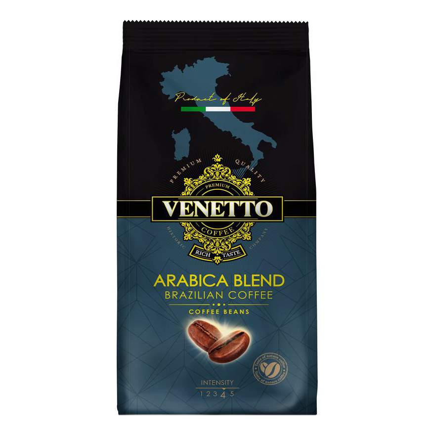 Кофе Venetto Arabica Blend в зернах 250 г - отзывы покупателей на маркетплейсе Мегамаркет | Артикул: 100045468944