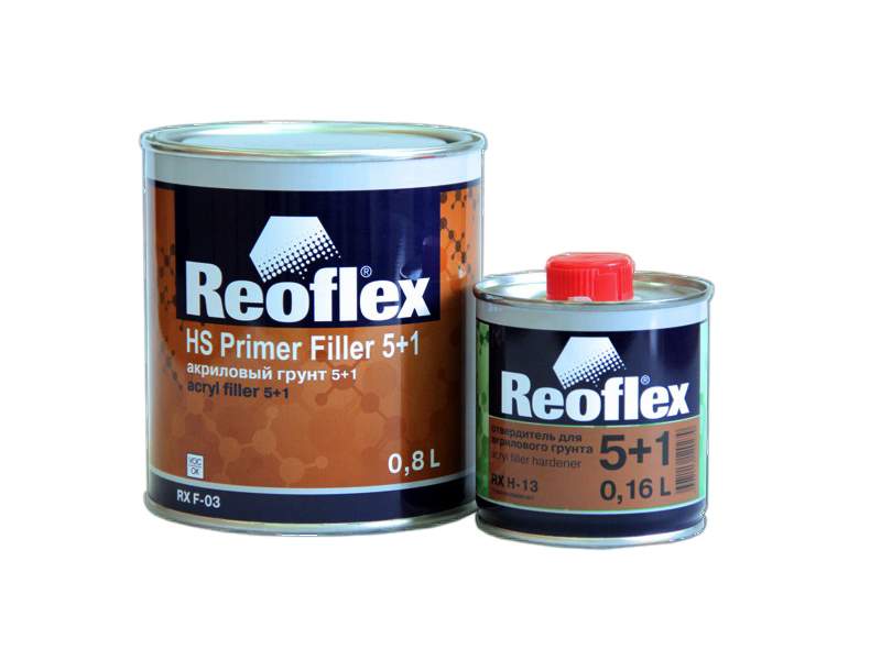 Грунтовка Reoflex 2К 5+1 Акриловая 0,8Л Черная Reoflex арт. Ц0012963 - купить в Москве, цены на Мегамаркет | 100060962364