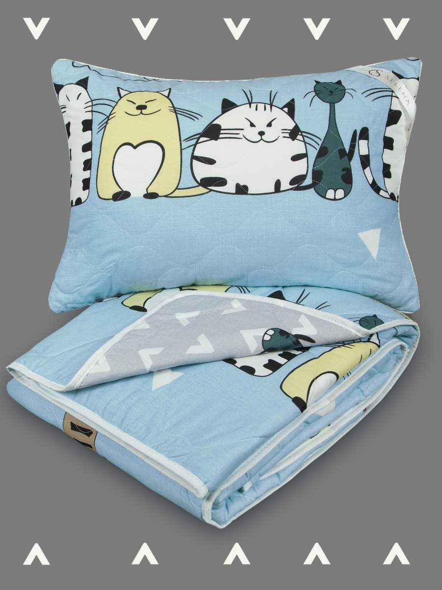 Купить Детский Плед Подушка