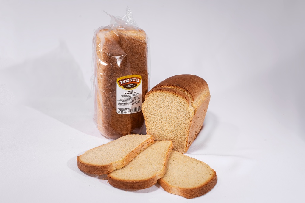 Хлеб белый, Реж-Хлеб, Селянский, 500 г