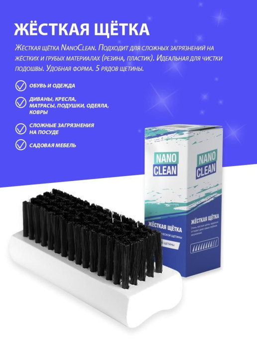 Набор для ухода за обувью NanoClean #2