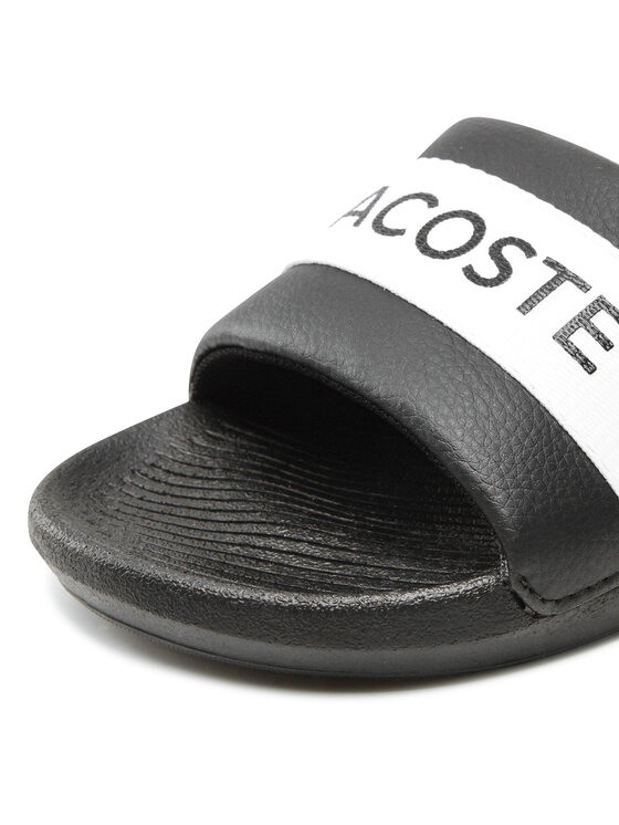 Claquette lacoste best sale croco slide