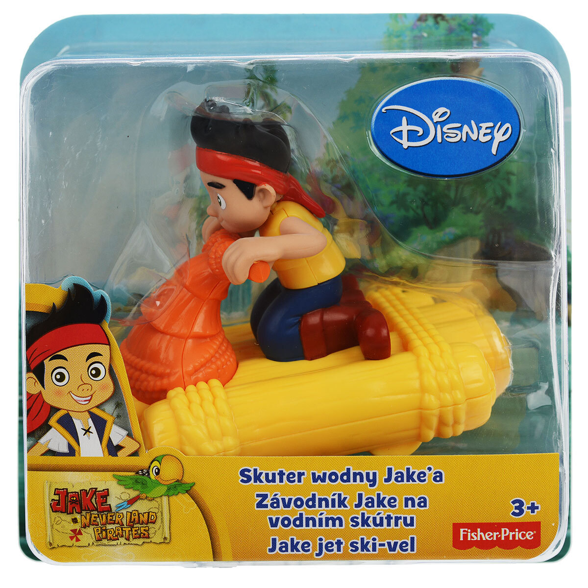 Игрушка для купания Disney Fisher Price Джейк и пираты Нетландии – купить в  Москве, цены в интернет-магазинах на Мегамаркет