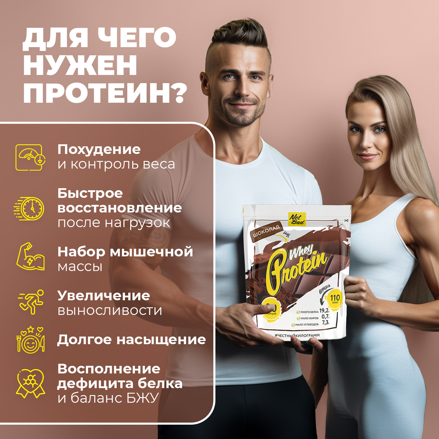 Протеин сывороточный NotBad Whey Protein 