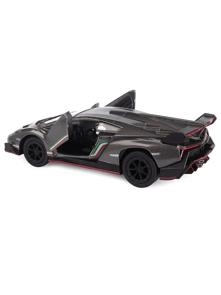 Купить модель Lamborghini Veneno метал., инерц. 1:36, в пакете, цены на  Мегамаркет