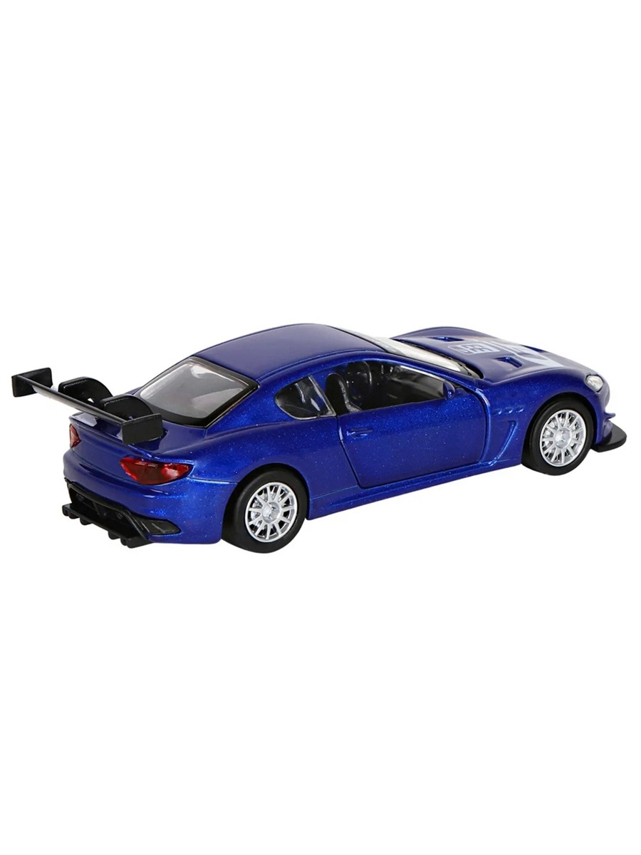 Модель машины MSZ 1:43 Maserati Gran Turismo MC GT4 (11,5см) инерция Синий  67355 – купить в Москве, цены в интернет-магазинах на Мегамаркет