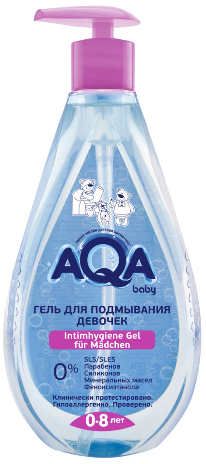 Гель для подмывания девочек Aqa baby 400мл