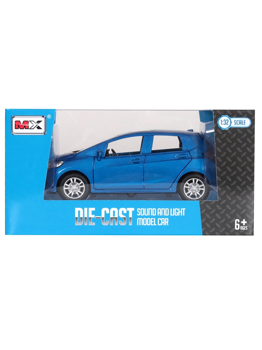 Модель машины MX 1:32 Honda Fit свет, звук, инерция 9357 – купить в Москве,  цены в интернет-магазинах на Мегамаркет