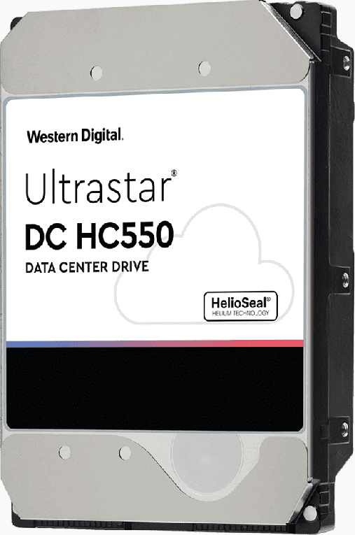 Жесткий диск WD Ultrastar DC HC550 16ТБ (WUH721816AL5204)