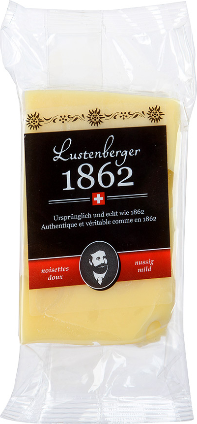Сыр полутвердый Lustenberger 1862 Орехово-сладкий 50% 200 г