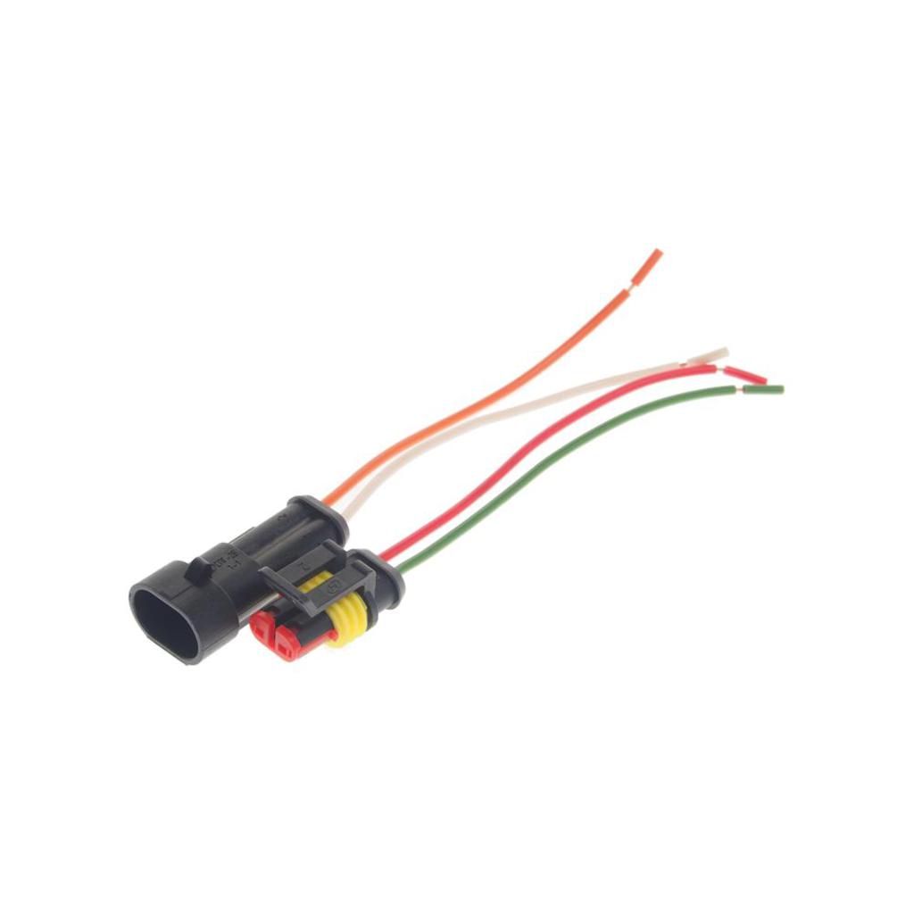 Купить разъем соединительный 1.5мм 2-клеммный (м+п) герметичный с ...