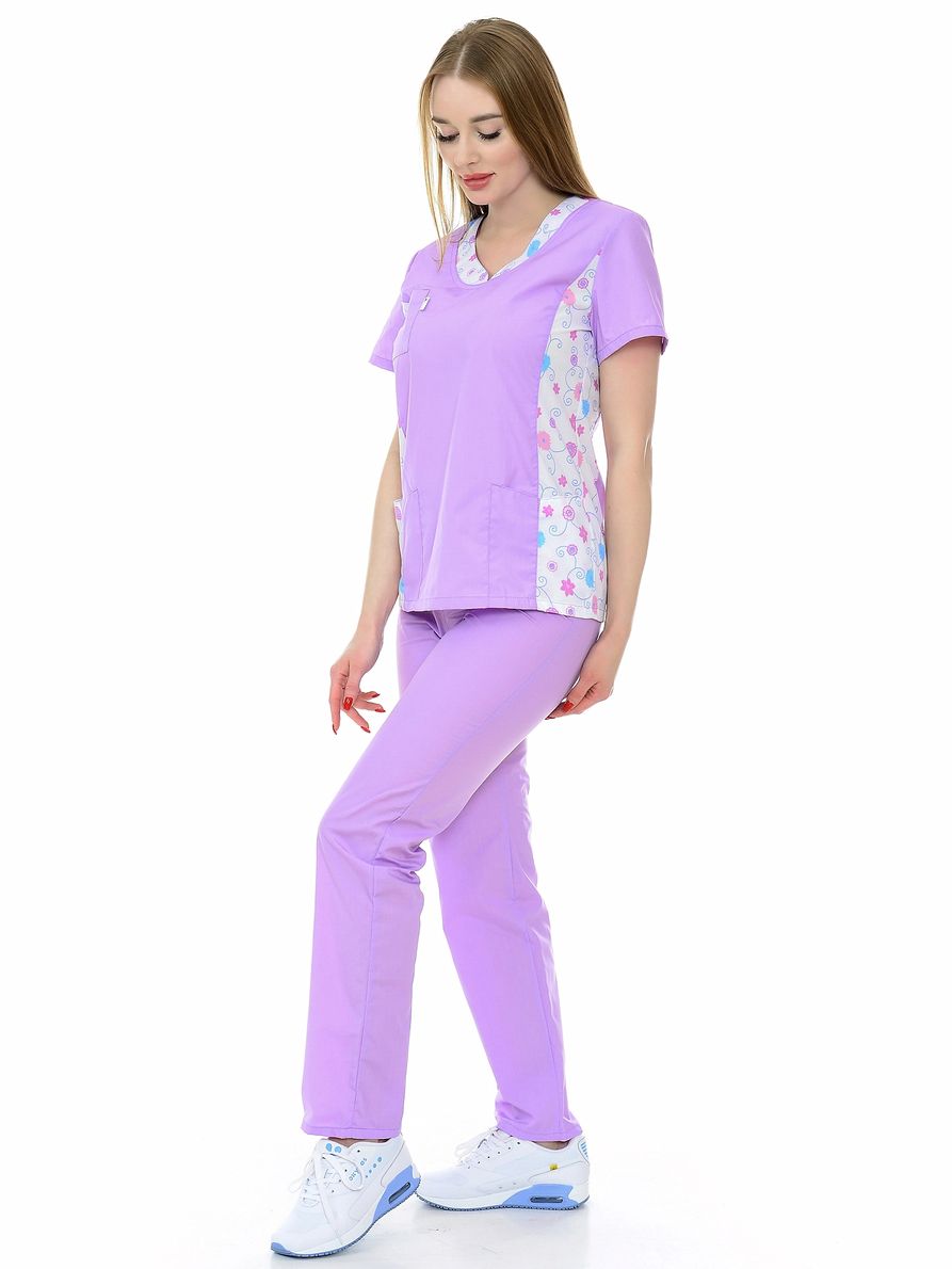 Костюм медицинский женский MedicalWear К/M 102 фиолетовый 42 RU
