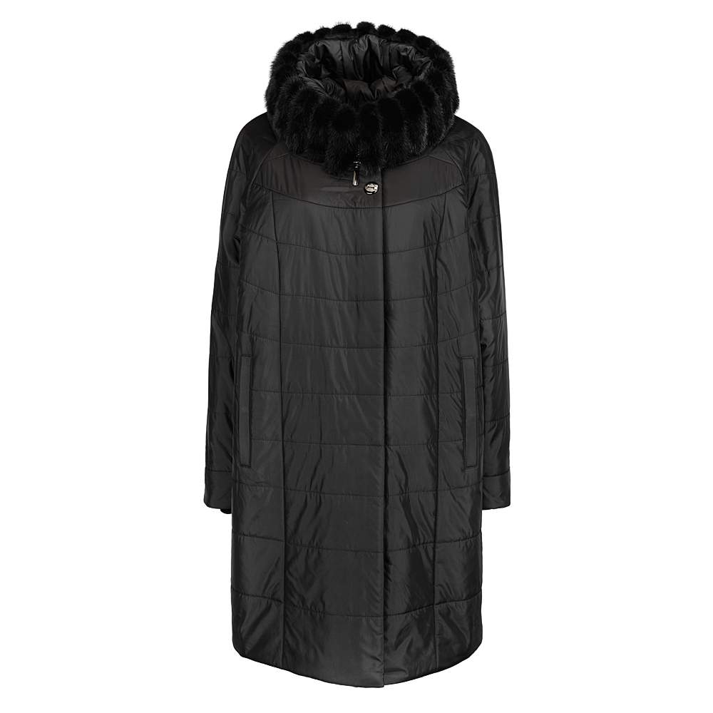 Пальто женское Westfalika 1519-931B-001Z-1 черное 52 RU
