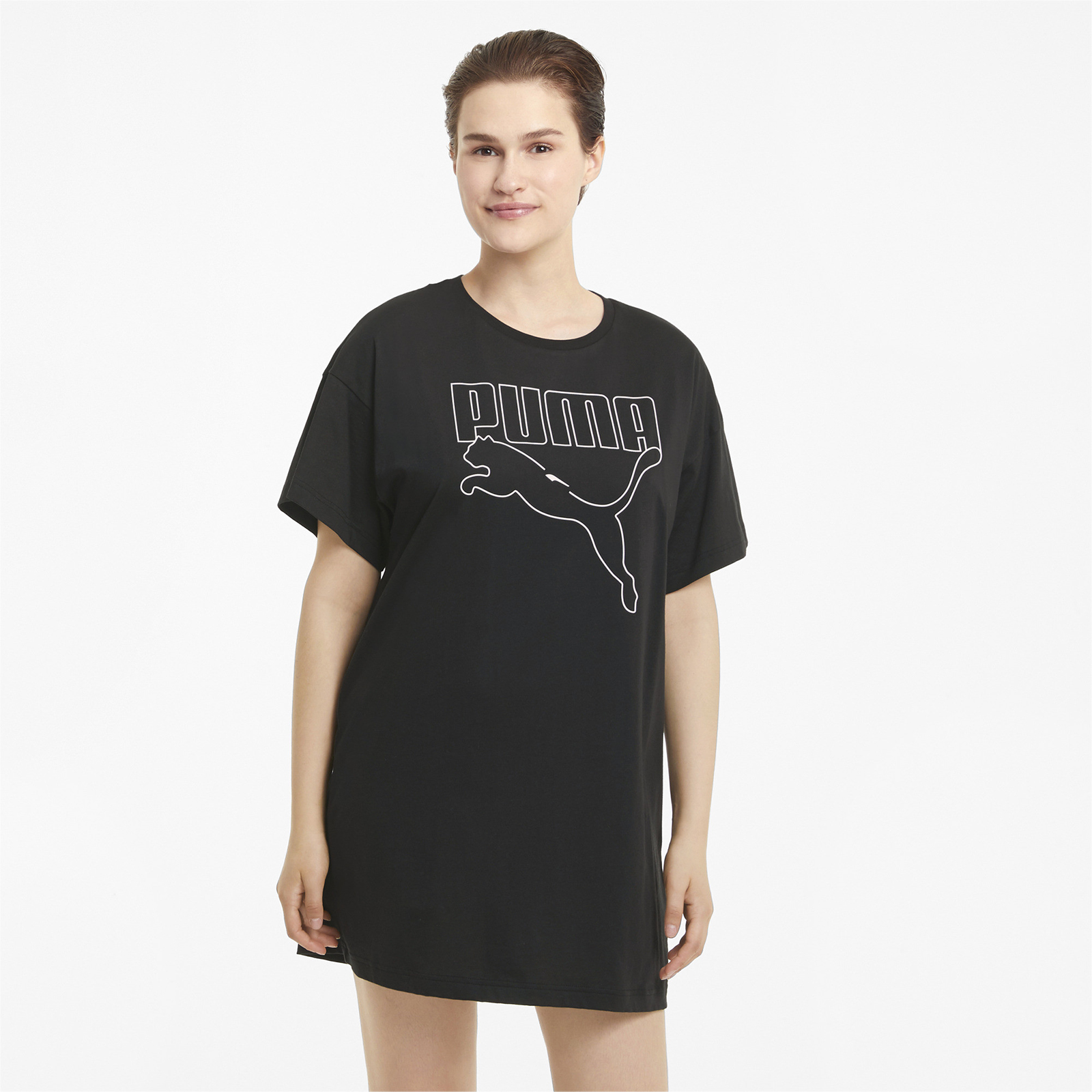 Футболка женская PUMA Rebel Tee Dress черная S