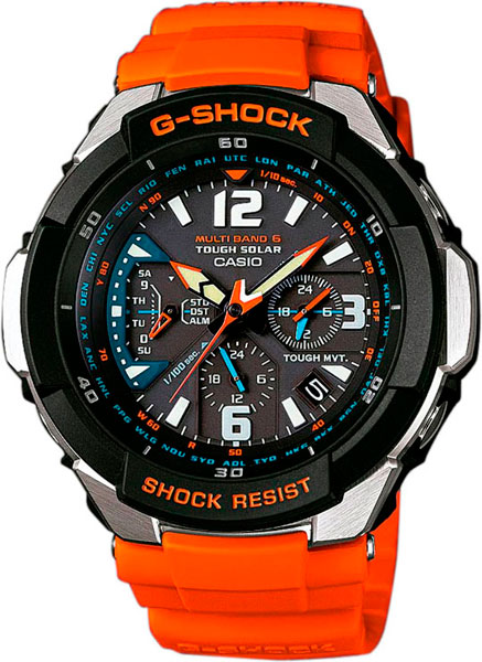 Наручные часы Casio G-SHOCK GW-3000M-4A с хронографом - купить, цены на Мегамаркет