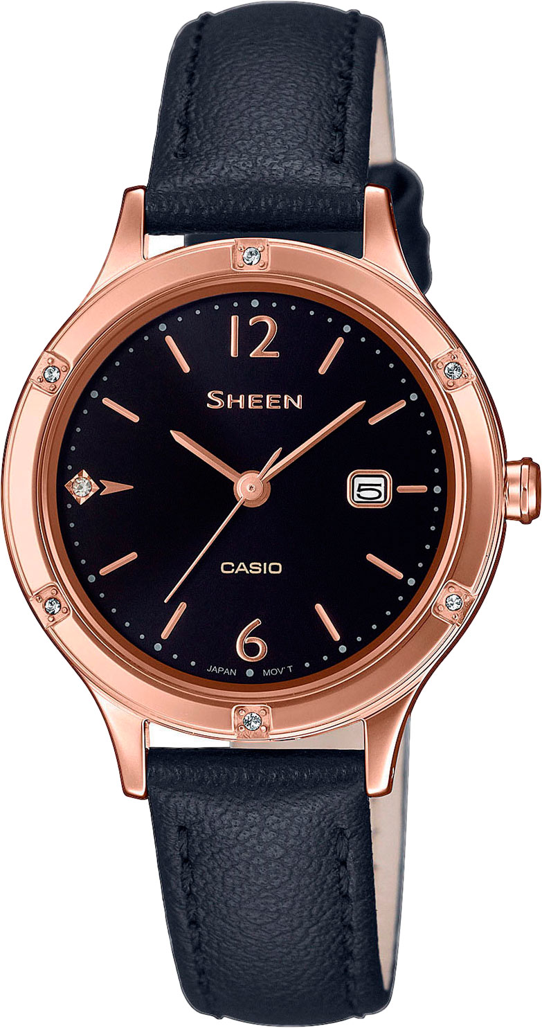 Наручные часы кварцевые женские Casio SHE-4533PGL