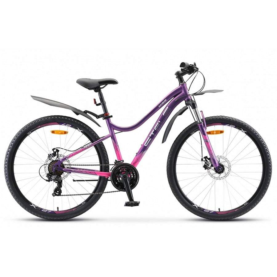 Велосипед Stels Miss 7100 MD V020 2020 18" пурпурный