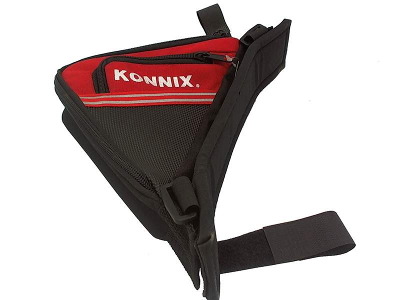 Велосипедная сумка Konnix TY07132TA черная/красная