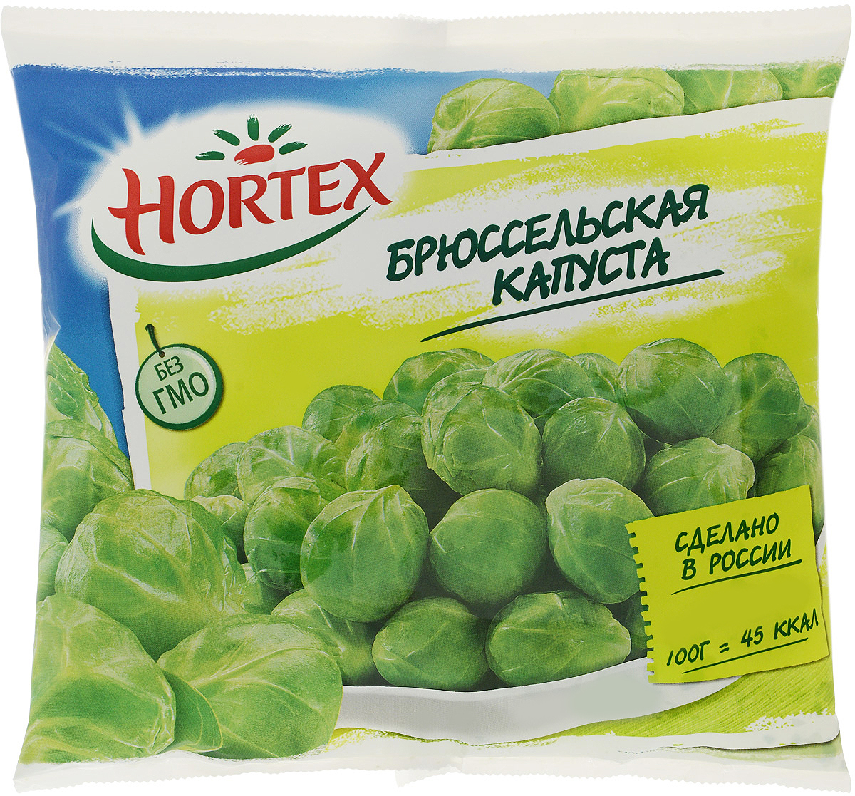 Капуста брюссельская Hortex быстрозамороженная 400 г