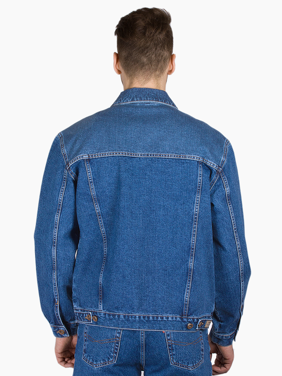 Джинсовая куртка мужская Dairos GD5060114 синяя XXL