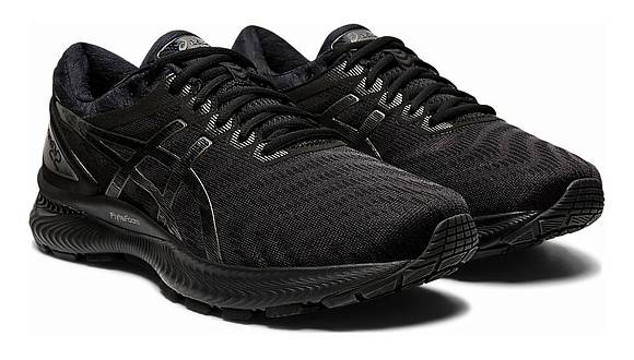 asics gel nimbus 22 black mens