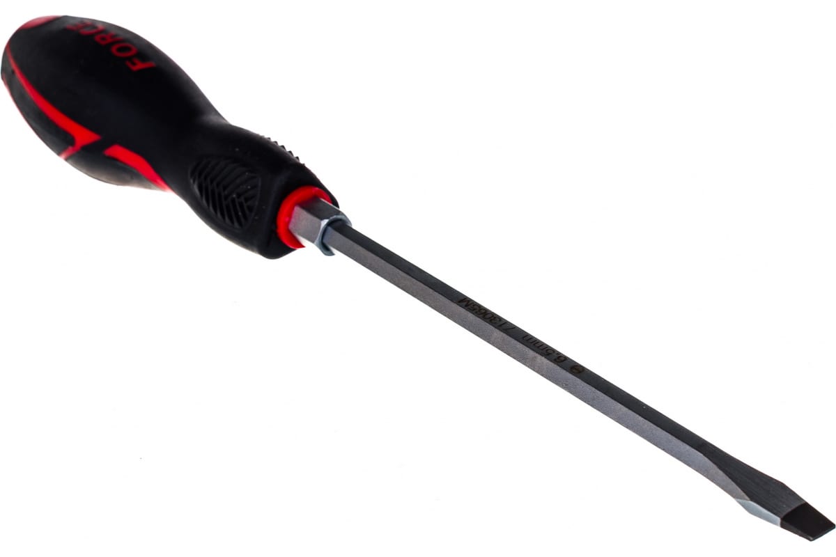 FORCE '713065 Отвертка шлицевая SL1,2х6,5х125, 225 мм 1шт - купить в ...