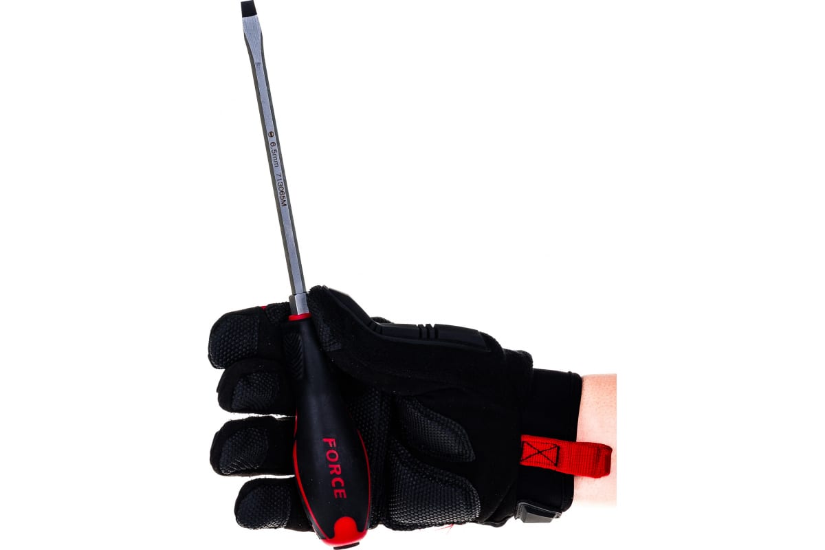 FORCE '713065 Отвертка шлицевая SL1,2х6,5х125, 225 мм 1шт - купить в ...