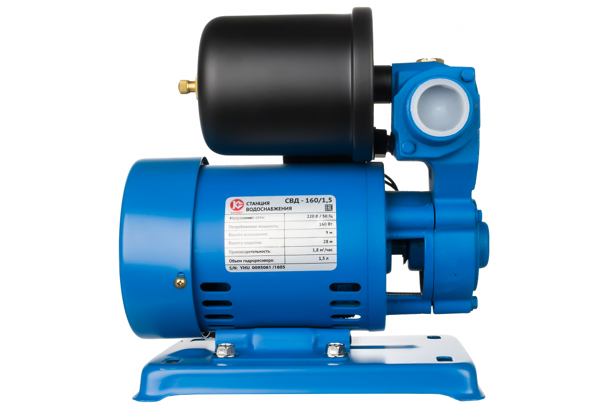 Насосная станция Калибр СВД- 160/1.5 – купить в Москве, цены в  интернет-магазинах на Мегамаркет